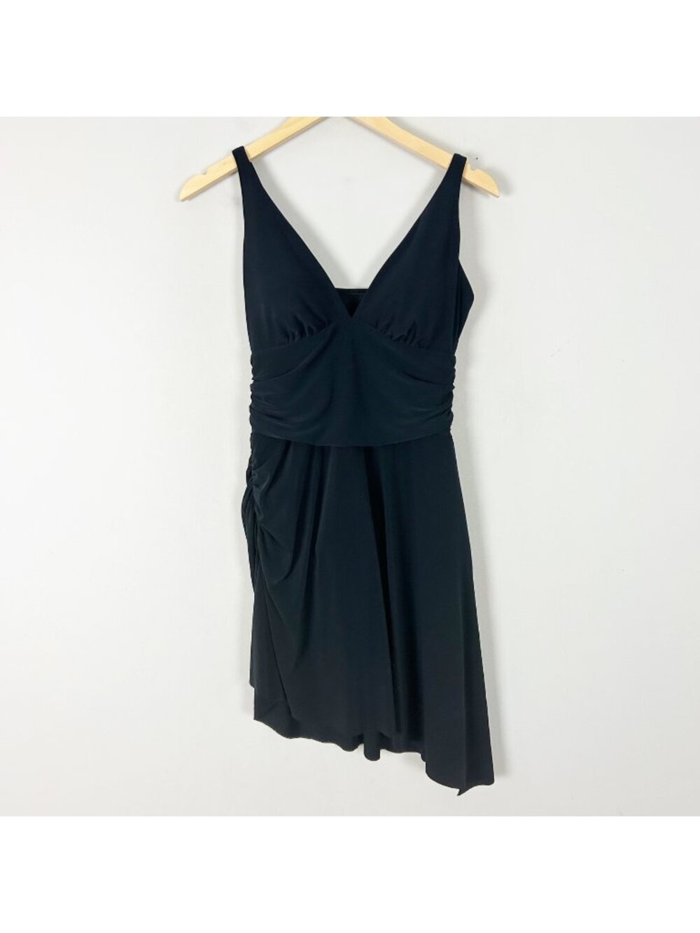 MagicSuit Black 1 Piece Swim Suit Dress Classic Modest Beach Size‎ 12 Women's
